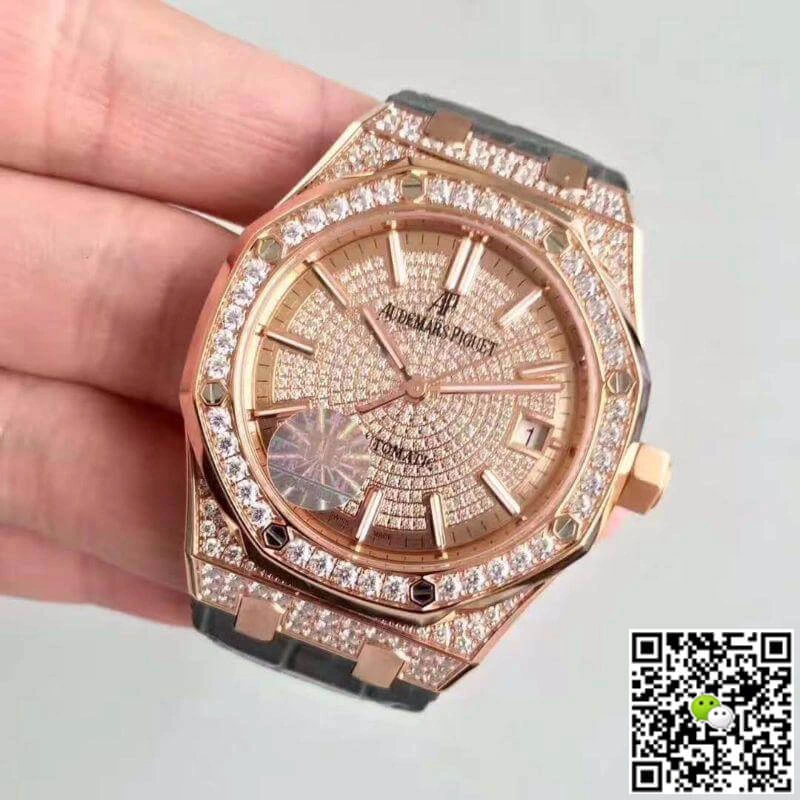 Audemars Piguet Royal Oak 15402OR.ZZ.D003CR.01 JF Factory 1:1 Best Edition Replica Watch Swiss ETA3120
